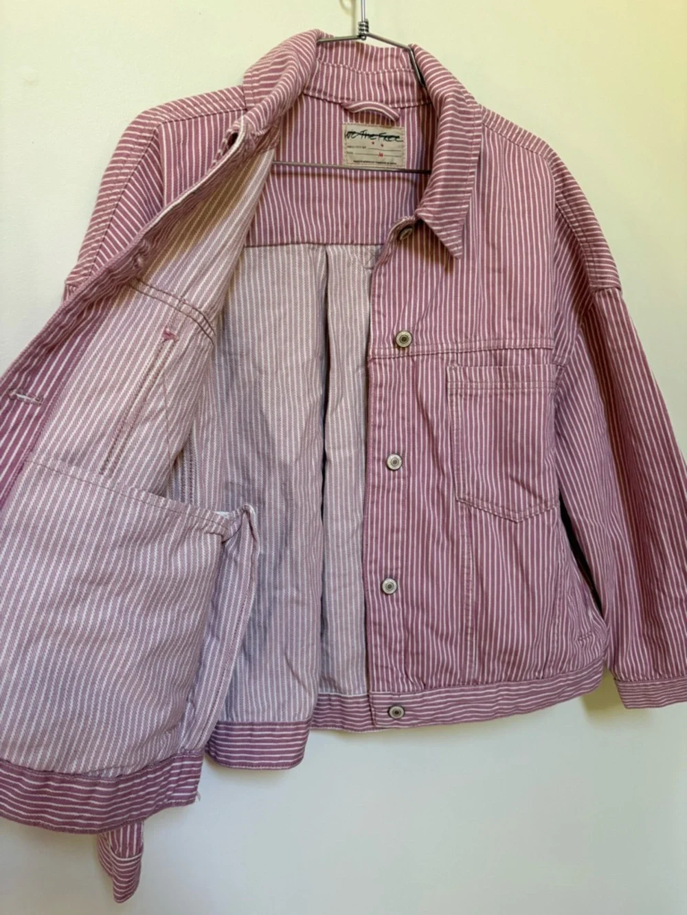 NWOT Free People We The Free Opal Swing Railroad Jacket Size Medium - Picture 5 of 14